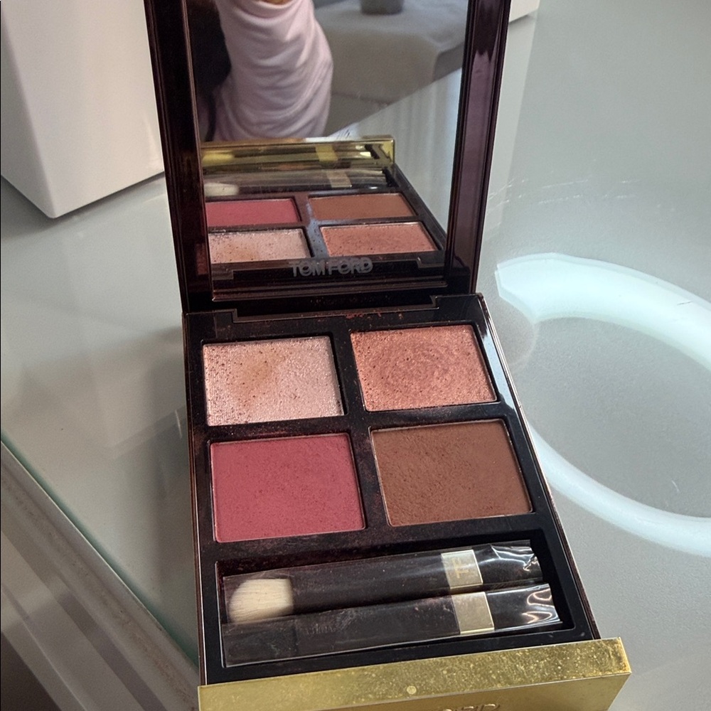 Tom Ford Eye Color Quad - Pink and Brown 02 Rose Veil
